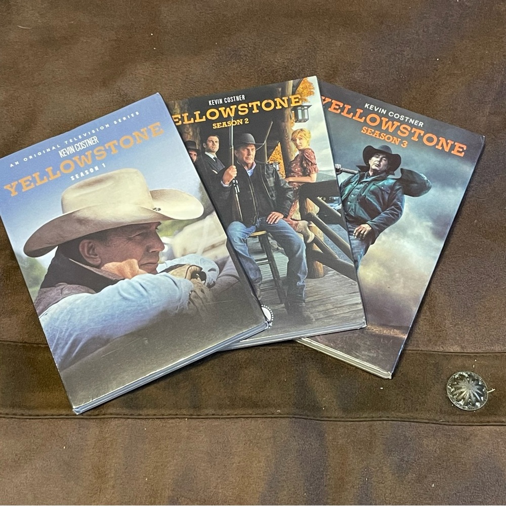 Yellowstone seasons 1-3 paramount DVD EUC